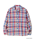 MADRAS CHECK OPEN SHIRT