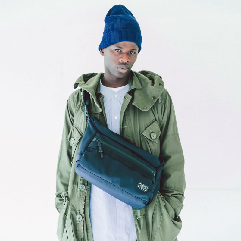CORDURA DOBBY 305D 2WAY BAG sizeM/KHAKI