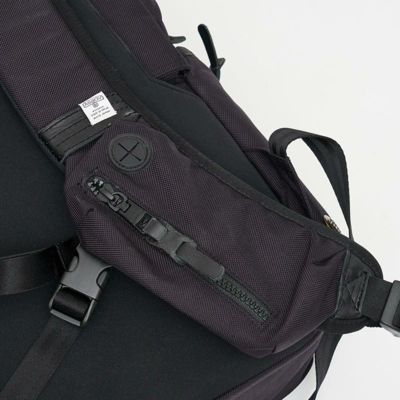 EXCLUSIVE BALLISTIC NYLON DAY PACK/BLACK