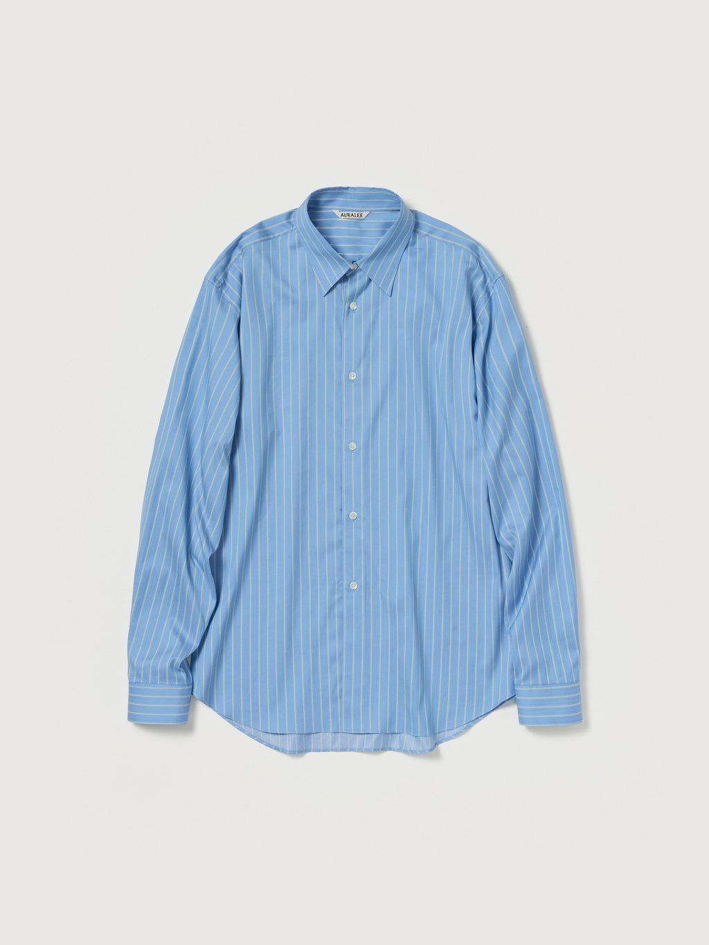 COTTON SILK STRIPE SHIRT