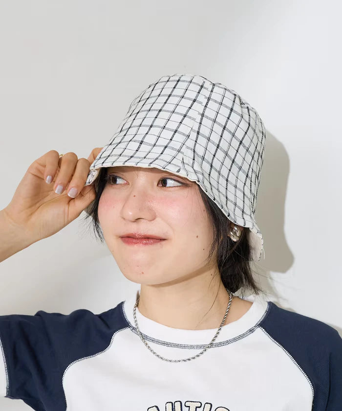 Checkered Reversible Hat