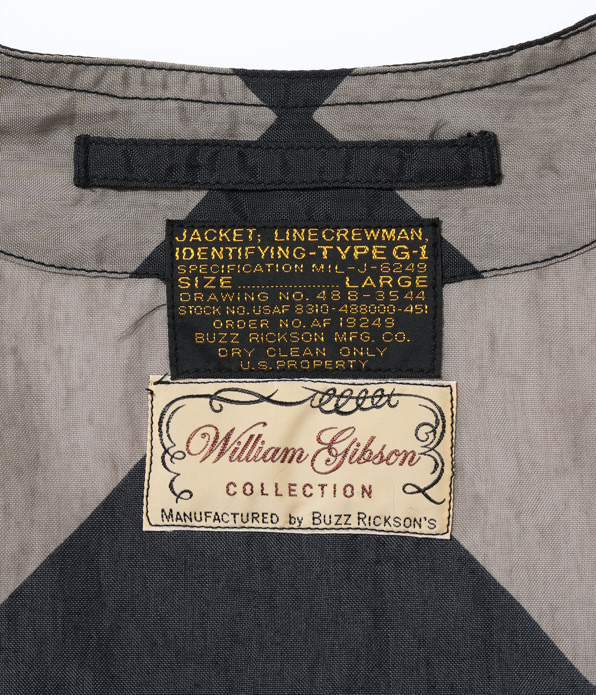 WILLIAM GIBSON COLLECTION BLACK LINE CREWMAN G-1