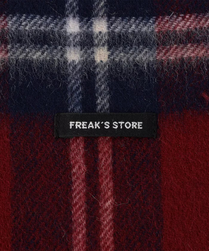 Wool Check Scarf