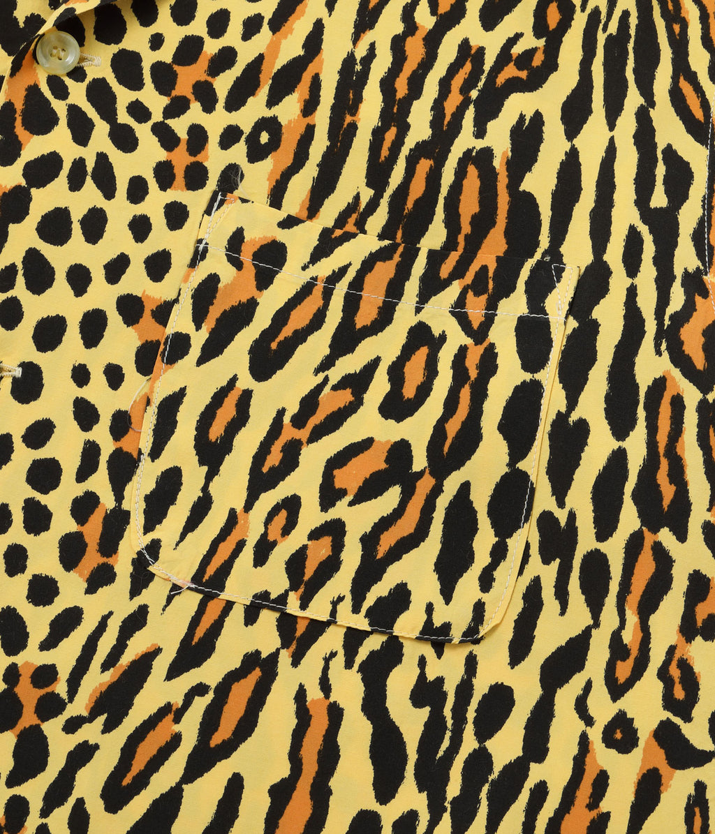 High Density Rayon Open Shirt Ocelot