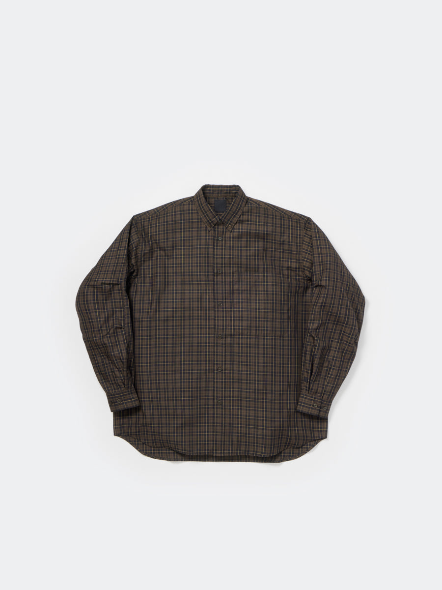 W's TECH BUTTON DOWN SHIRT L/S PLAIDS