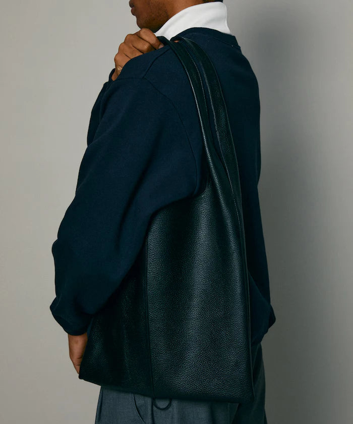 Leather Marche Bag / Leather Marche / Tote Bag / Cowhide / Water-repellent Leather