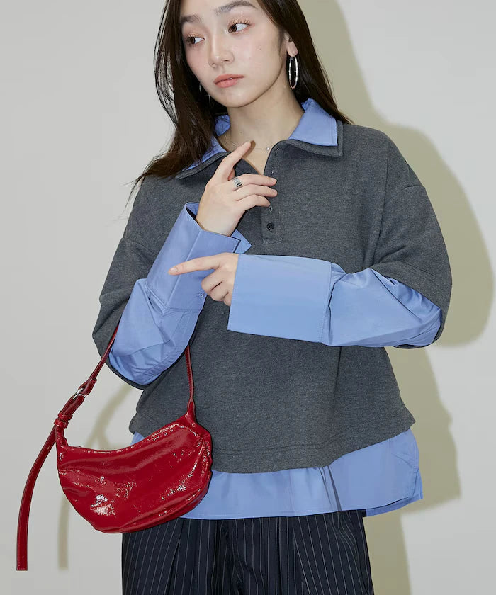 Shirt Layered Polo Top Limited Edition