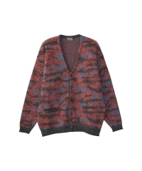 TIGER CAMO Jacquard Cardigan