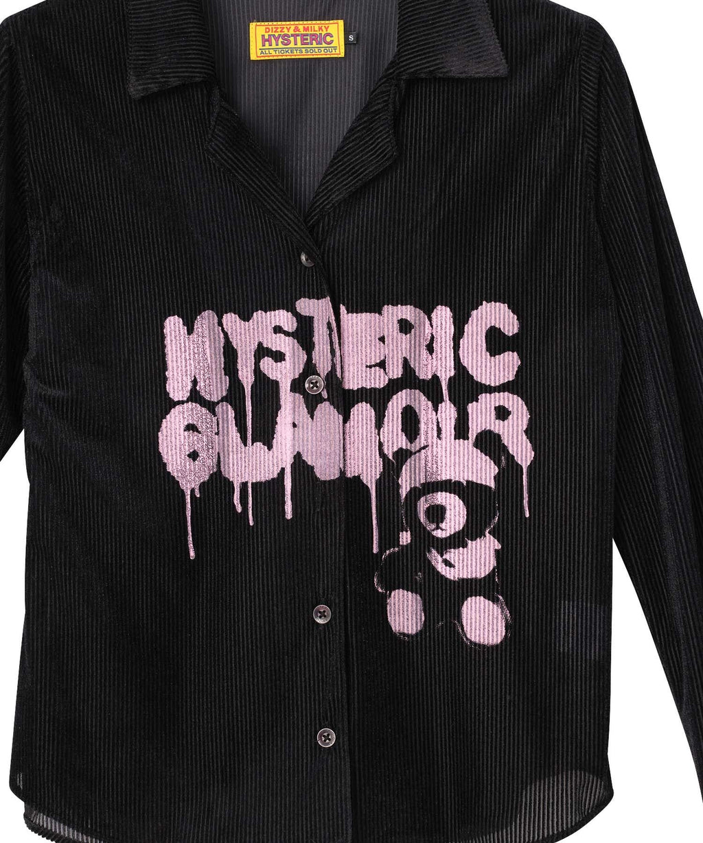 HYSTERIC TEDDY BEAR Velvet Tight Blouse