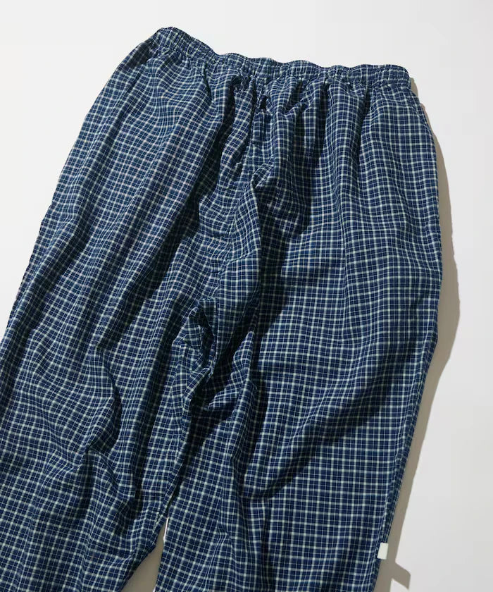 Indigo Madras Check Easy Pant