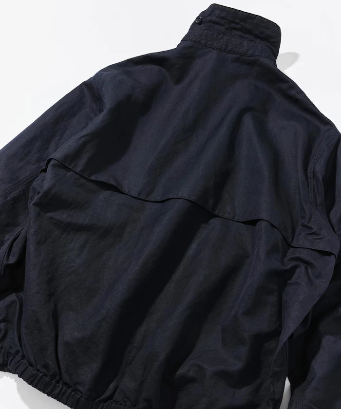 Cotton Linen Harrington Jacket