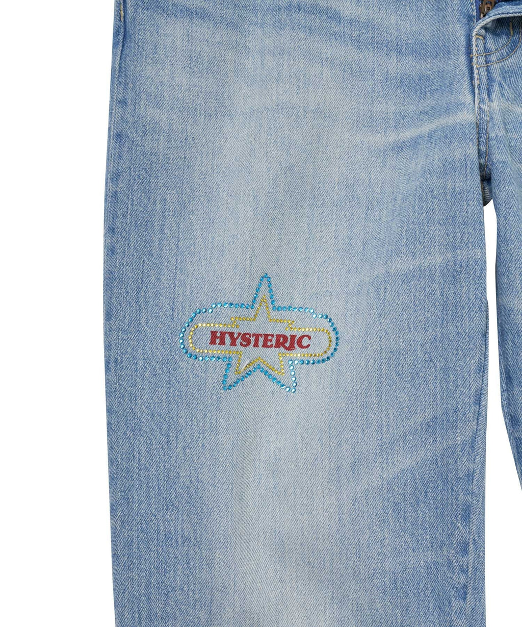 HYS Logo Straight Denim Pants