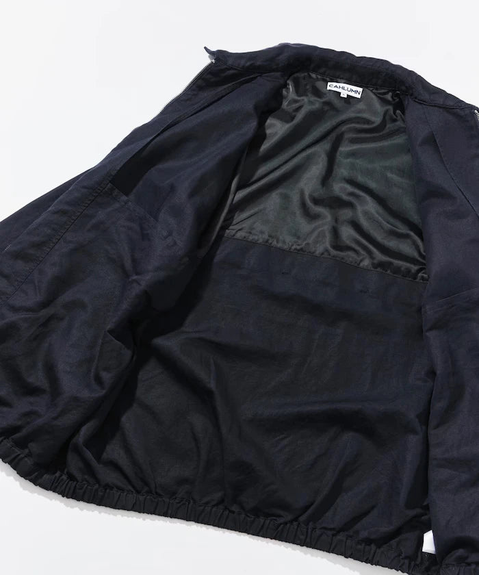 Cotton Linen Harrington Jacket