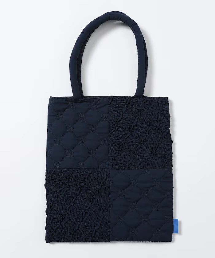 Flower Quilt Patchwork Tote Bag