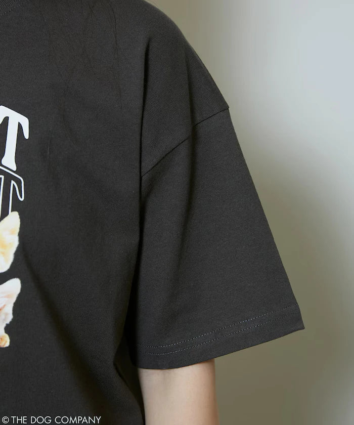 THE DOG / THE CAT Collegiate Style T-Shirt Limited Edition