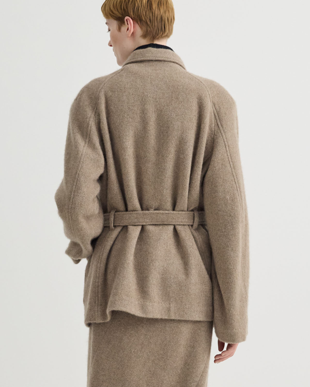 BELTED JACKET