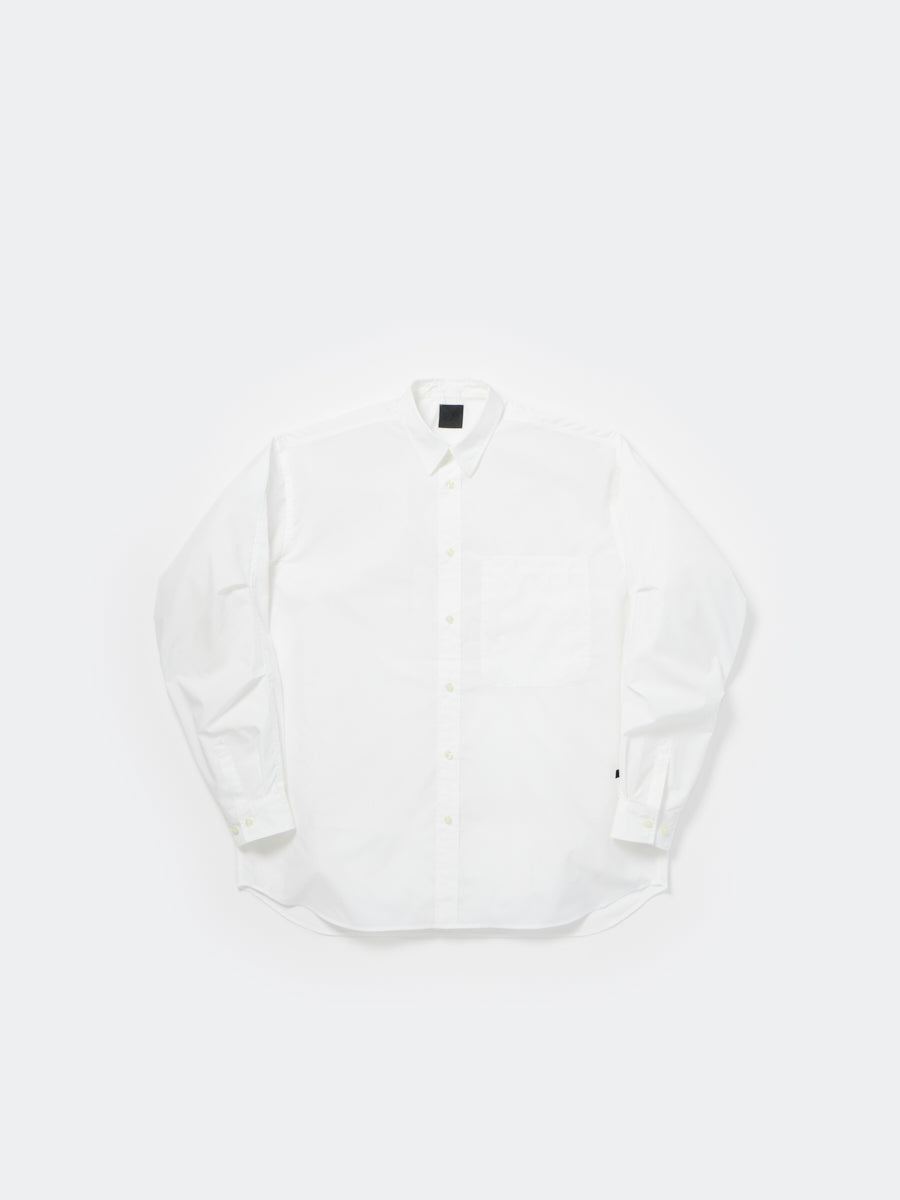 W's TECH REGULAR COLLAR SHIRT L/S SOLID