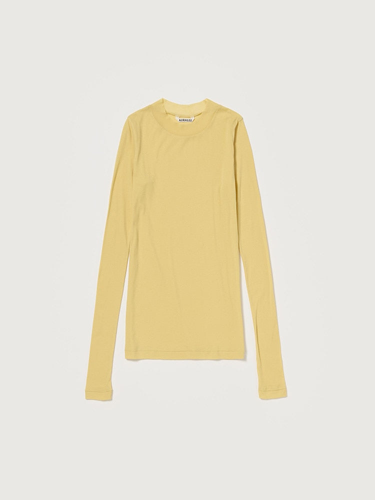 SUPER HIGH GAUGE SHEER RIB L/S TEE