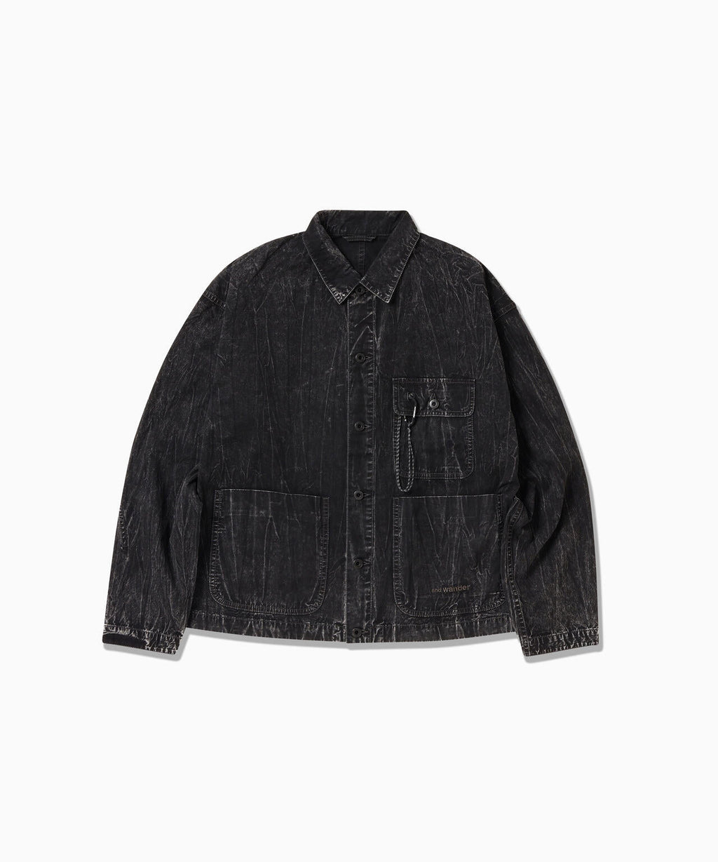 bleach twill shirts jacket