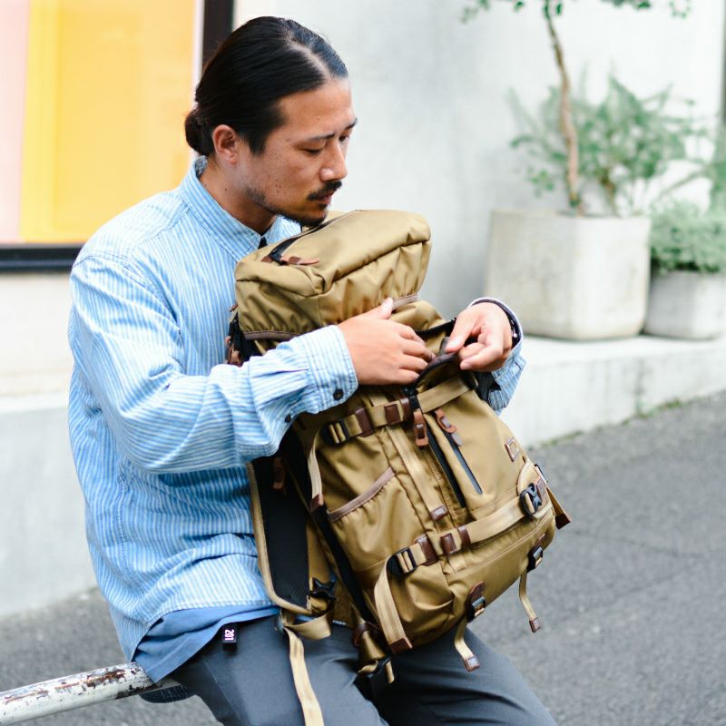 CORDURA DOBBY 305D BACK PACK/KHAKI