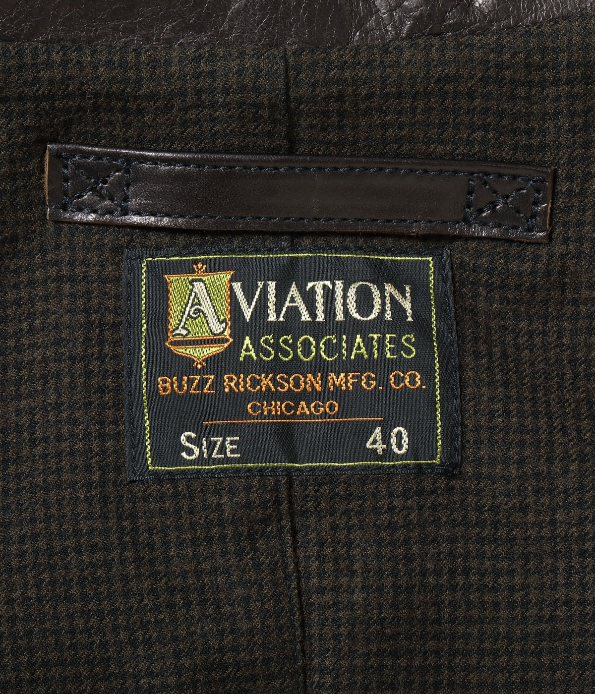 AVIATION ASSOCIATES HORSE HIDE AVIATOR COAT