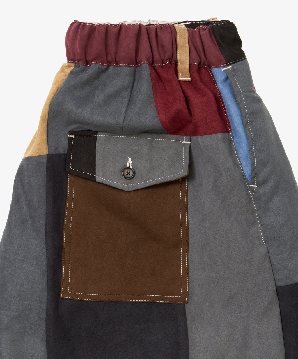 hakama pants faux suede eleven