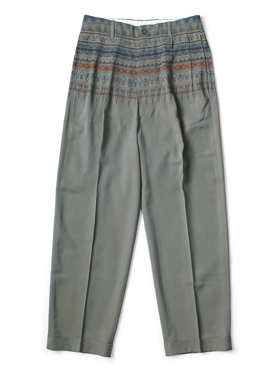 Wool Serge Slacks (Towncraft Tribe Pattern)