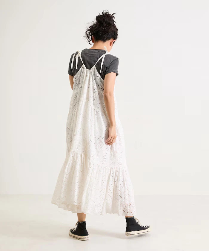 India Shifraretiard Shoulder Ribbon Camisole Dress
