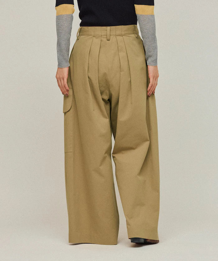 High Count Chino Wide Pants