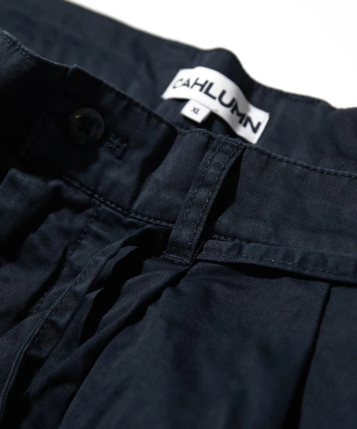 Extra Long Staple Organic Cotton 2 Tuck Chino Shorts