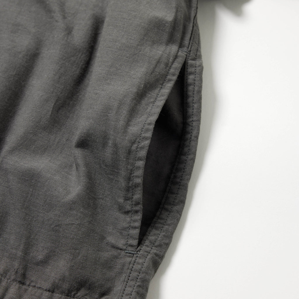 Vat Dye Chambray Zip Shirt