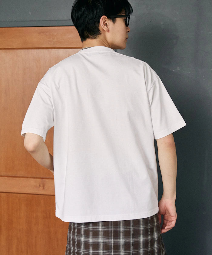 <Functional Material>Mickey Mouse Face T-Shirt Limited Edition