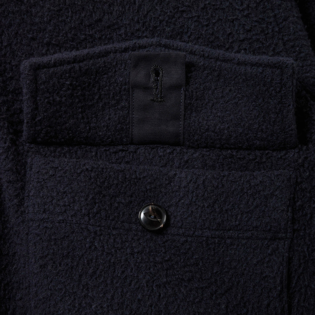 GL15734 / WOOL SUPER 140's FLEECE TRACK JACKET