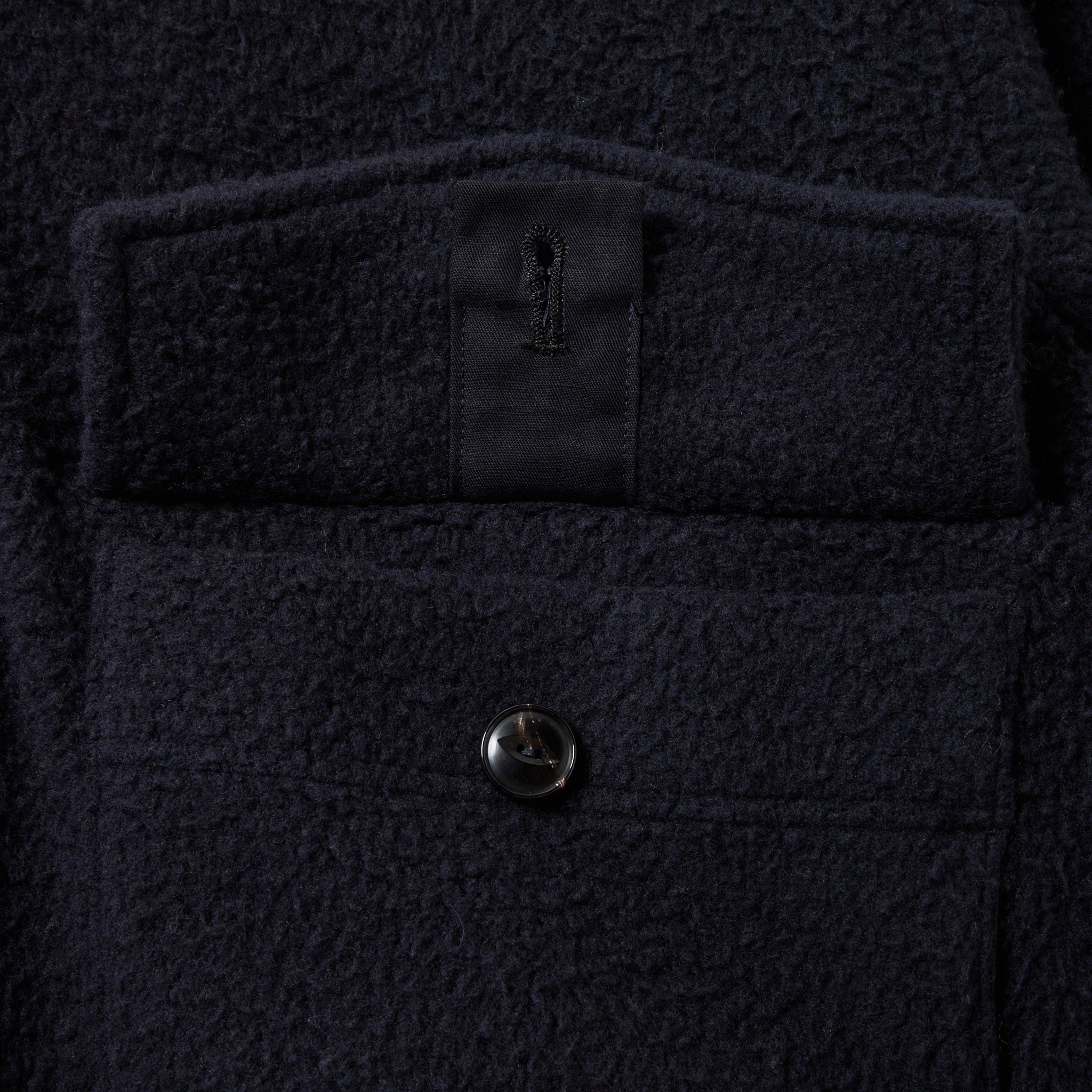 GL15734 / WOOL SUPER 140's FLEECE TRACK JACKET