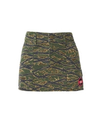 Noise Patch Military Low Rise Mini Skirt