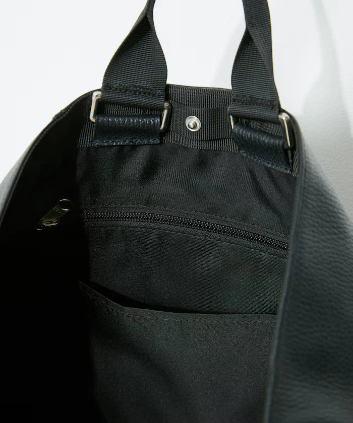 2WAY Leather Messenger Bag