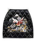 Rayon Satin Kilding Mini Skirt (JAPAN...)