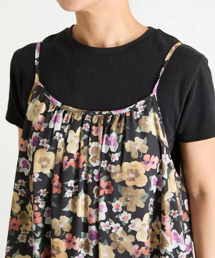 Flower Print Cami Dress