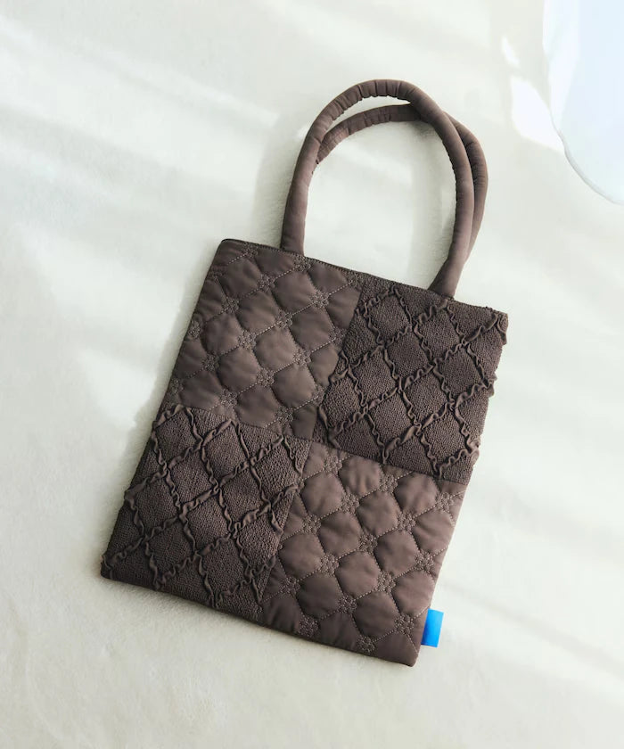 Flower Quilt Patchwork Tote Bag