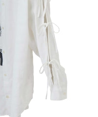 Hysteric Typical Girls Slit Ribbon Shirt