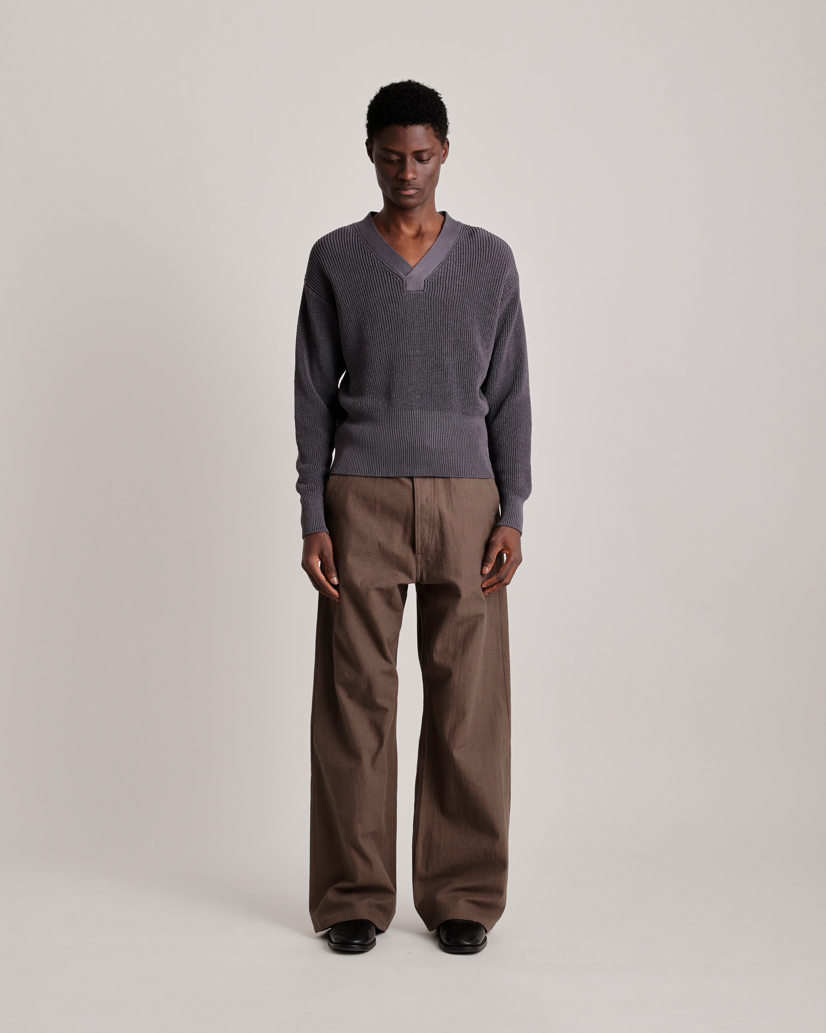 LOT.529 V NECK PULLOVER
