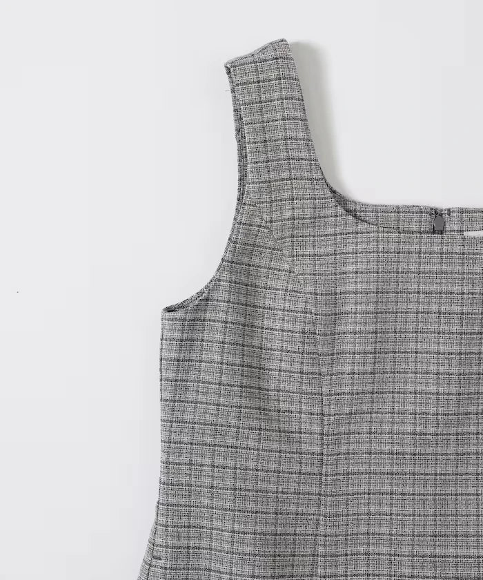 Camilla Check I-Line Dress / Suitable for Setup