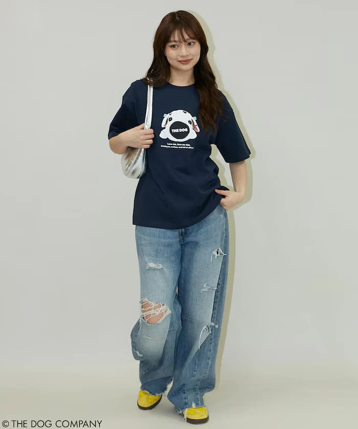 THE DOG / Plush Toy Art T-Shirt Limited Edition