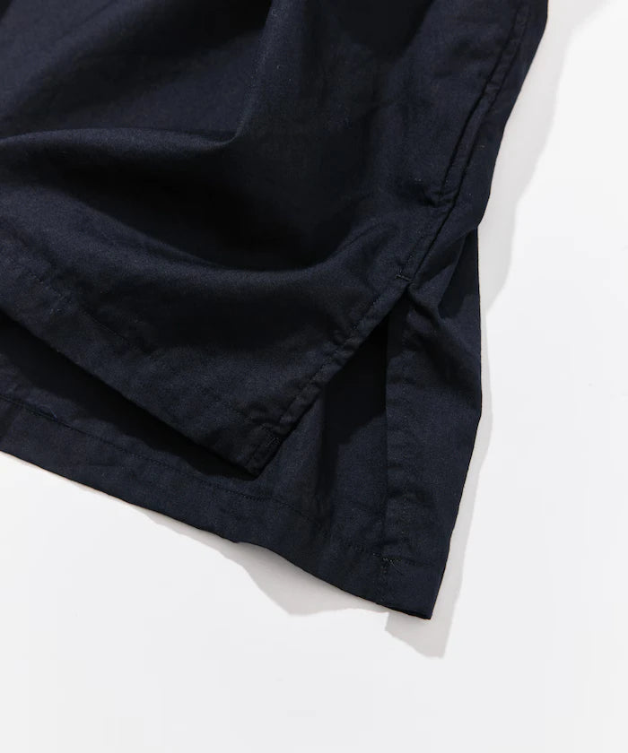 Broadcloth Band Collar Shirt