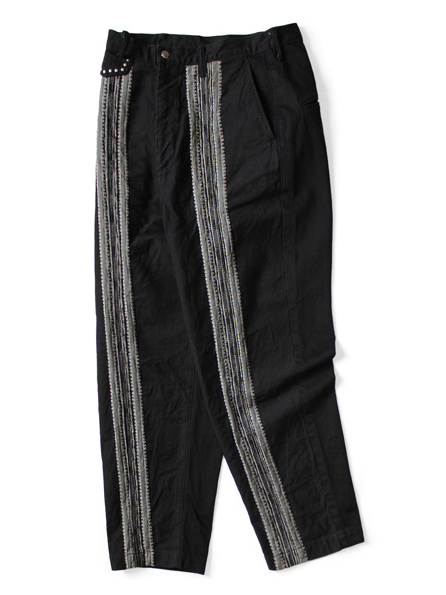 12oz Arrow Pattern Jacquard Denim Nîmes Pants