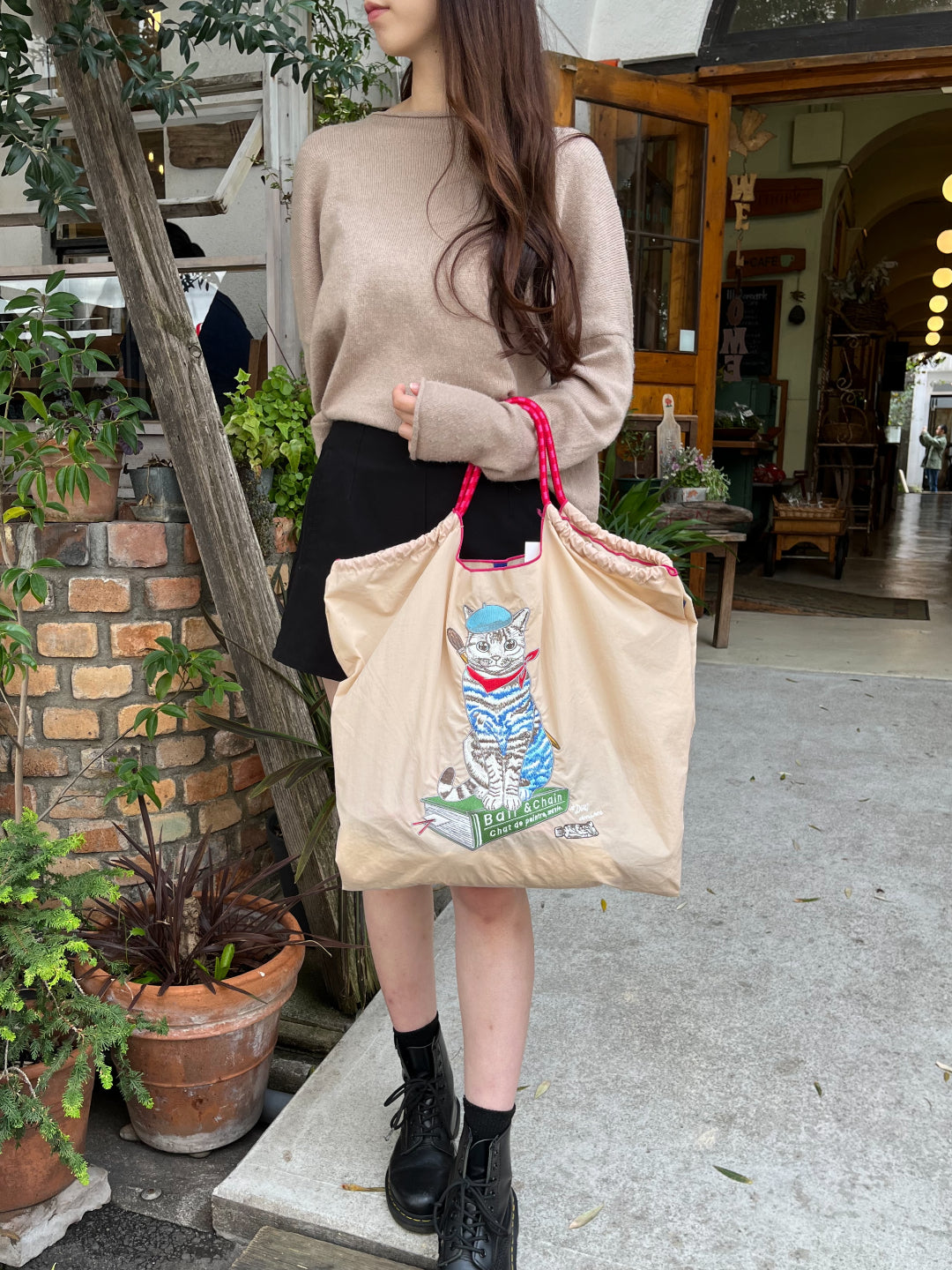 P.CAT(P. Cat) LARGE #03 BEIGE-313109