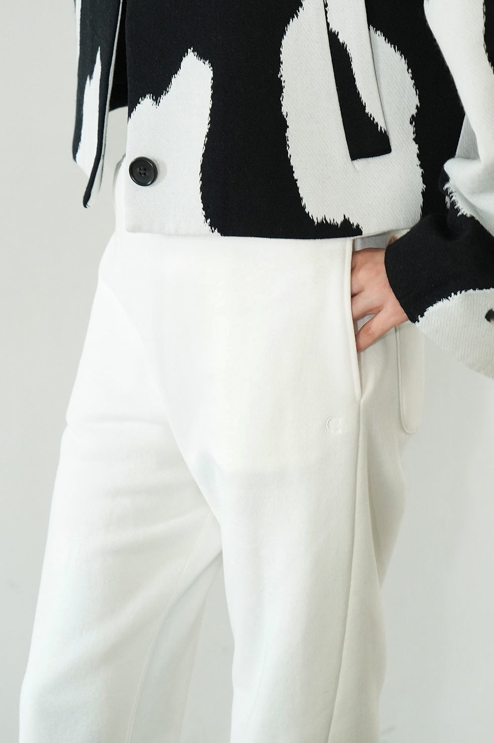 C SWEAT COCOON PANTS