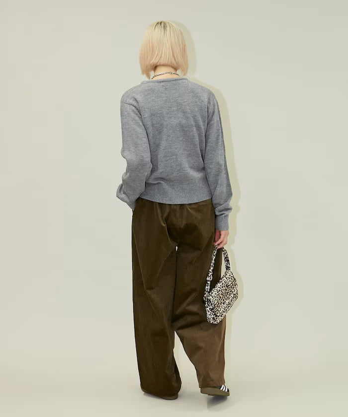 Wide Corduroy Easy Pants [Limited Edition]