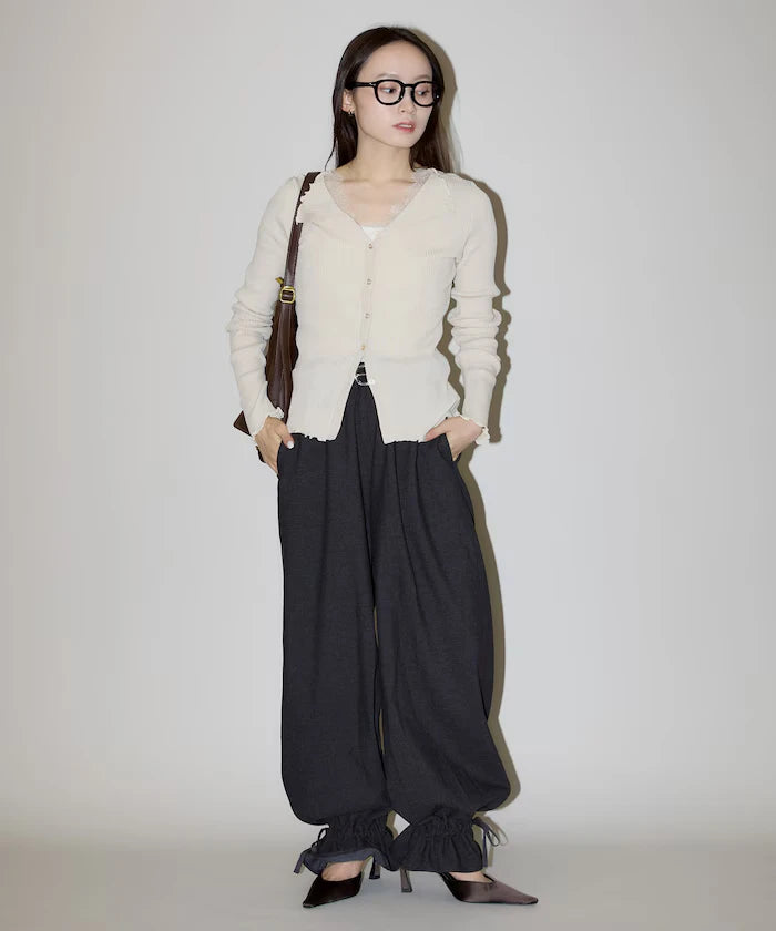 Tapered Ribbon Easy Pants Limited Edition
