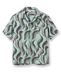 HIGH DENSITY RAYON OPEN SHIRT “ABSTRACT”